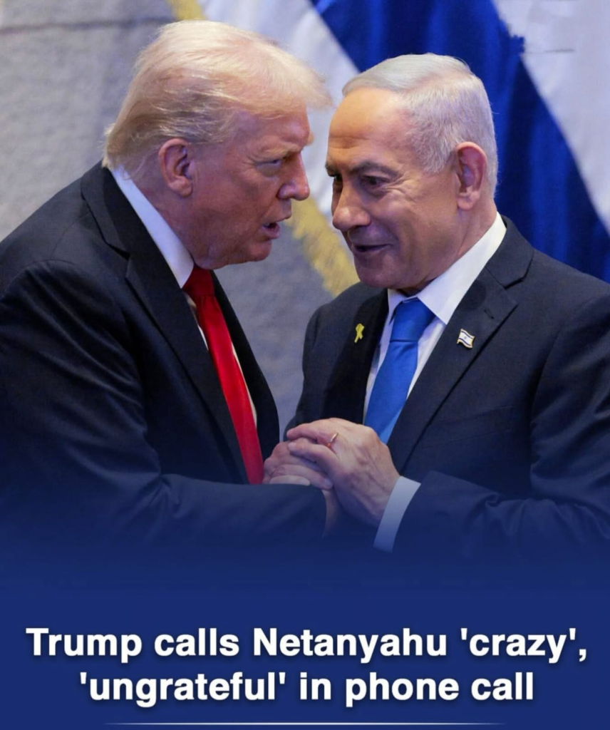 Donald Trump Calls Netanyahu
